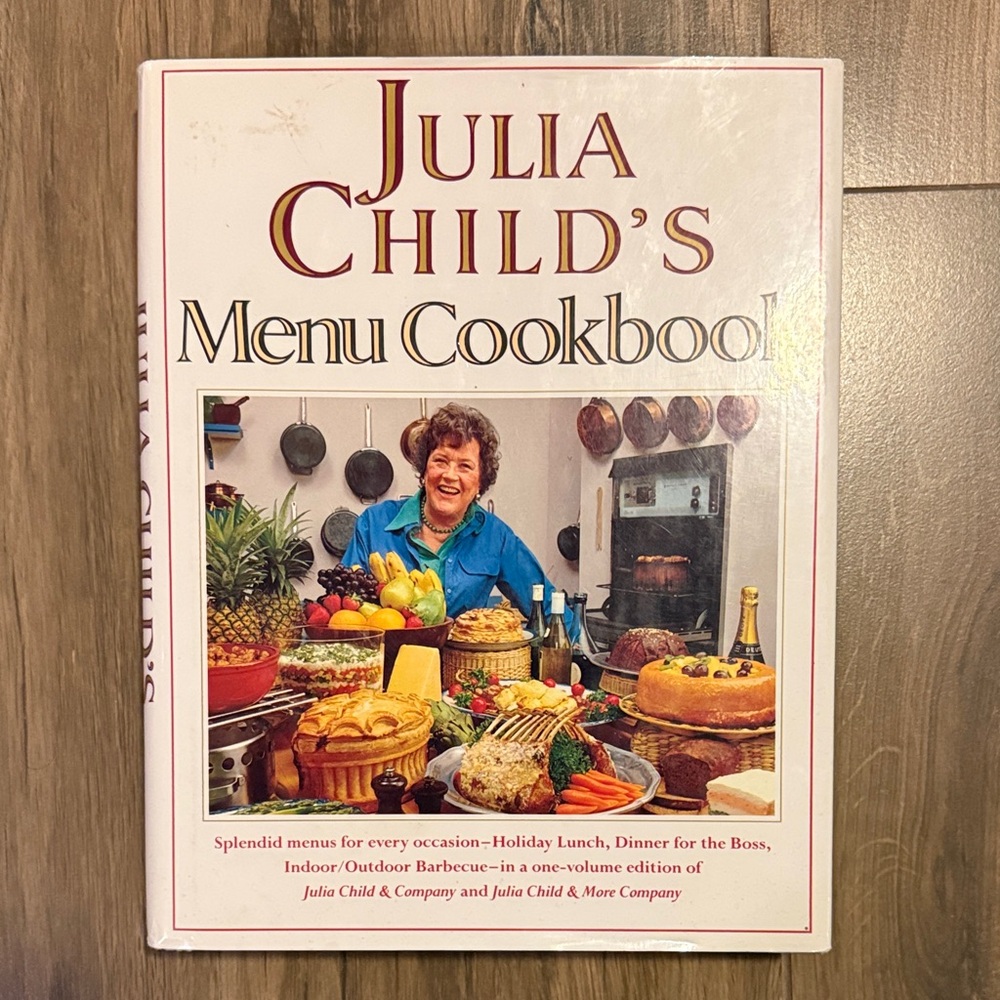 Julia Child's Menu Cookbook